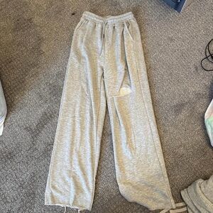 Garage Gray Wide Leg Pants